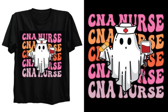 Halloween CNA Nurse Graphics for T-Shirt Designs