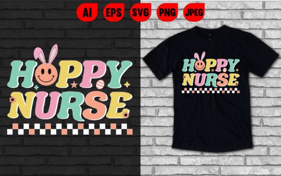 Happy Nurse Easter T Shirt Graphics & Designs