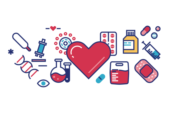 Healthcare Concept Medical Treatment Graphics