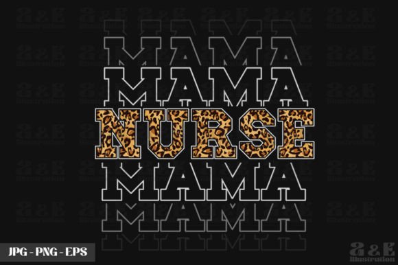 Leopard Print Nurse Mama Boho Graphics Review