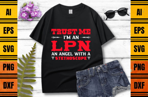 LPN Nurse Graphics & Print Templates Review