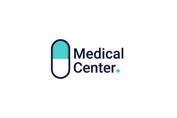 Medical Center Capsule Logo Vector: Graphics & Logos Review