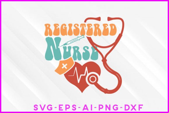Nurse Groovy Graphics for T-Shirt Designs
