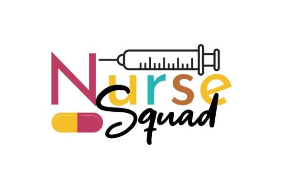Nurse Squad Graphics for T-Shirt Designs