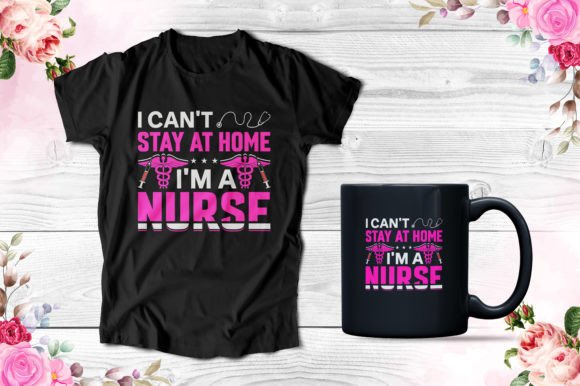 Nurse Typography Graphics for T-Shirt Designs