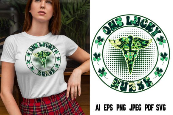One Lucky Nurse St. Patrick’s T-Shirt Graphics
