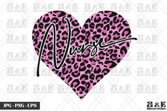 Pink Leopard Graphics for T-Shirt Designs