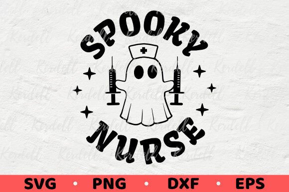 Spooky Nurse Graphics: Cute Halloween Illustrations