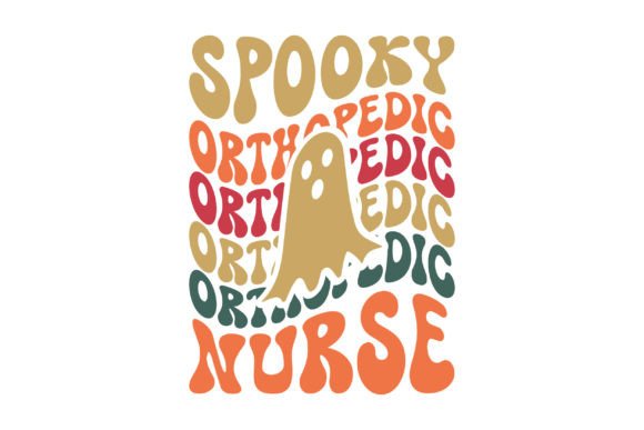Spooky Orthopedic Nurse Graphics for T-Shirt Designs